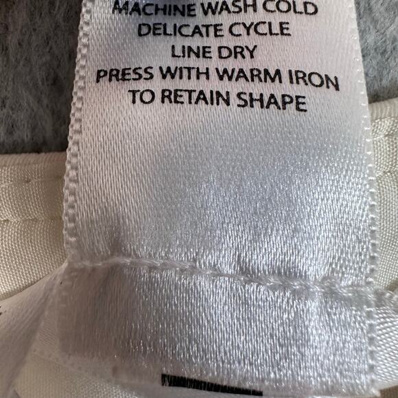 White House Black Market Dress Pants Cream Womens Size 8R Mid Rise Straight Leg - Picture 4 of 9